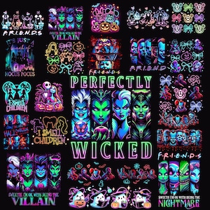 Halloween Neon Horror Charaktere Png, Horror Neon Halloween Png, Horror Mörder Png, Halloween Png, Retro Halloween Png, Gruselige Filme Png