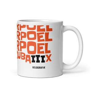 Mathieu van der Poel Paris-Roubaix Three-Peat Cycling Mug - White