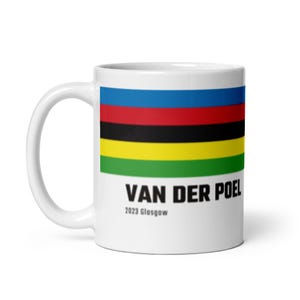 Mathieu van der Poel Cycling World Championship Victory Mug