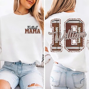 Personalized Football Mom PNG, Custom Gameday Football PNG, Football Mama Png, Customized Football, Softball sublimation
