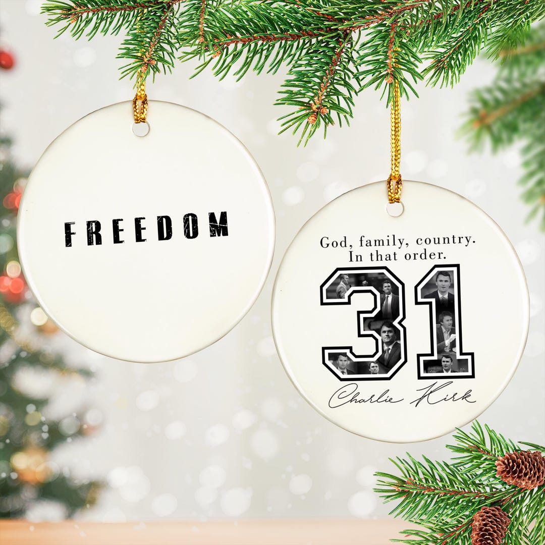 Freedom Charlie Kirk Two Side, Rest In Peace Charlie Kirk, Thank You - Foto 2