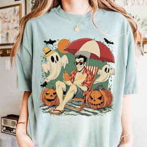 Summer Halloween png, I Freaking Love Summer PNG, Funny Halloween Funny, Horror Characters png, Halloween in Summer Digital Shirt Design
