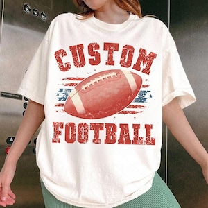 Custom Personalized Mascot PNG, Football Custom Your Team, Varsity School Football Team Sublimation, School Name, Digital Download