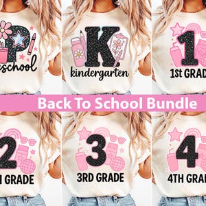 Pacchetto Png Retro Back to School, Png Team Grade, Png Retro Teacher, Puntini luminosi dalmata, Dream Team, Asilo 1a/2a/3a elementare
