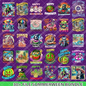 Summer Halloween png bundle, I Freaking Love Summer PNG, Funny Halloween Funny, Horror Characters png, Halloween in Summer Digital Shirt