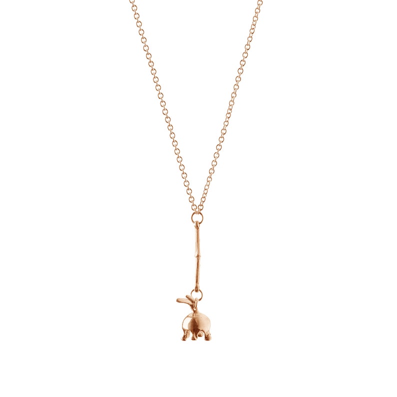 Abelia Flower Pendant Lily Of The Valley Abelia Link Necklace: Lily Of The Valley Necklace Lily Necklace Botanical Jewelry