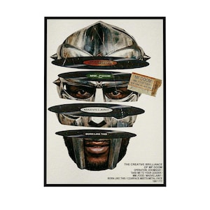 MF Doom Madvillainy Poster | Die OP Doomsday Album Art (Digitaler Download)
