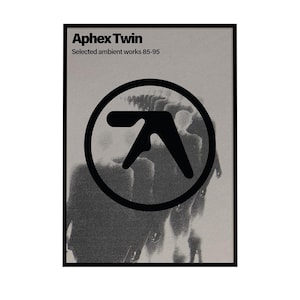 Aphex Twin Art Print: Ambient Electronic Music Poster (Digital Download