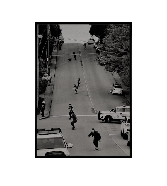 Skate Culture Art Print: Urban Street Style Wall Decor (Digital Download)