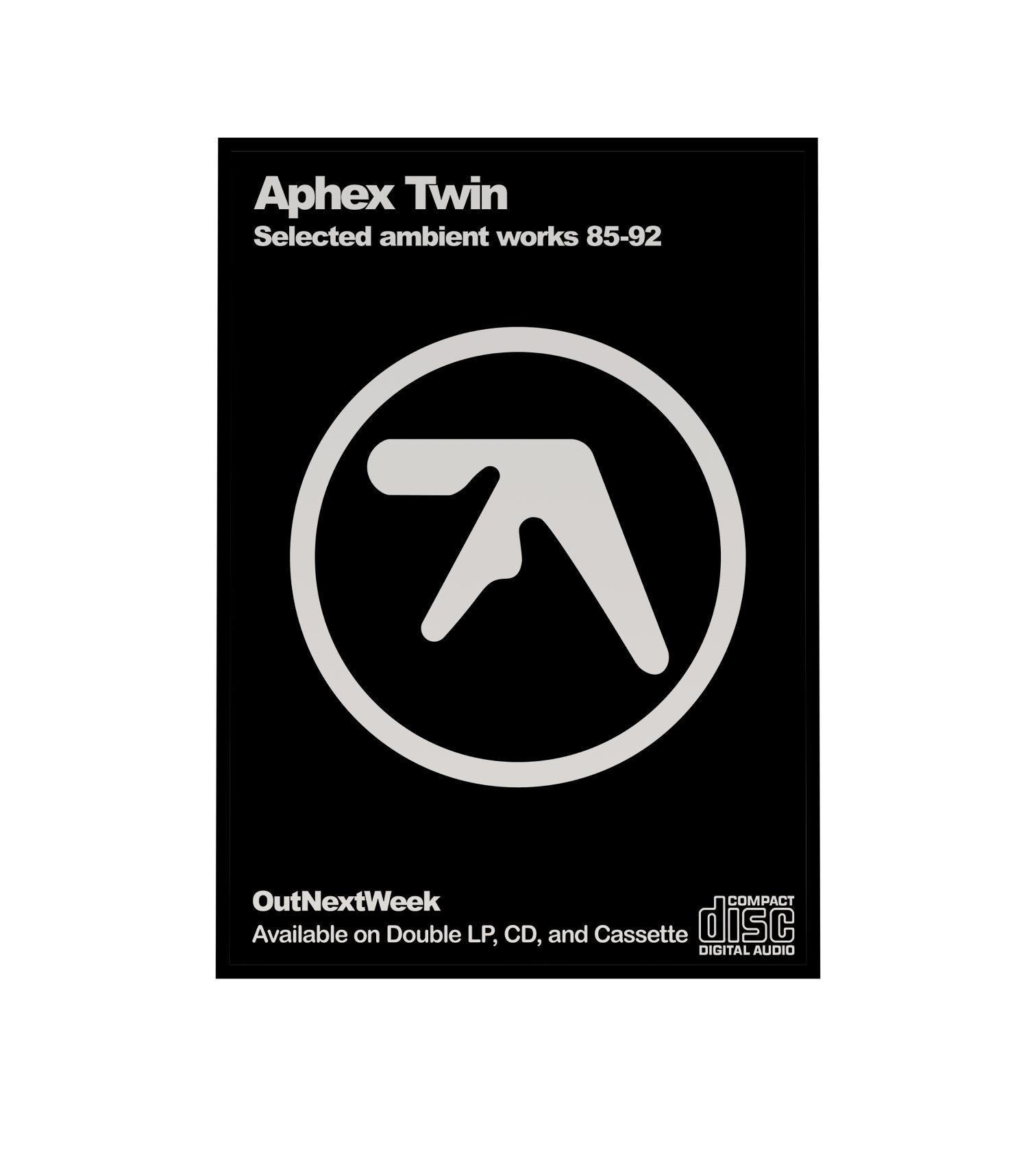 Aphex Twin Poster: 90s Rave Techno Music Print (digital Download