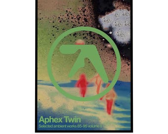 Aphex Twin Poster: Selected Ambient Works Album Art (digital