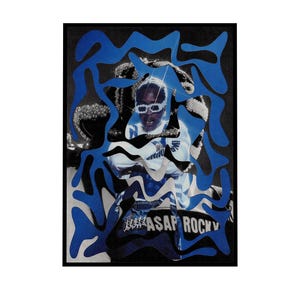ASAP Rocky, Trendy ASAP Rocky Poster, Music, Rap, Wall Art, Digital Print, Instant Download, ASAP, Streetwear, Aesthetic Print, Wall Decor