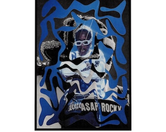 ASAP Rocky Poster: Trendy Rap Music Wall Art (Digital Download