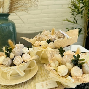Flower Bowl Candle - Candle Arrangement