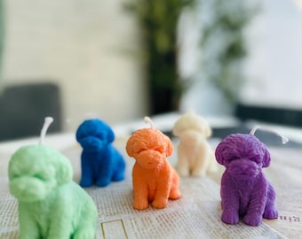 Handgemachte Tier-Kerze aus Sojawachs - Vegan Home Decor