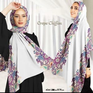 Premium Chiffon Higab- Lightweight,Breathable,Elegant Scarf for Modest Fashion| Muslim Head Covering