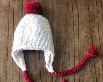 Earflap Hat Knitting Pattern