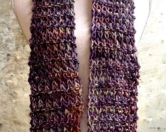 Scarf Knitting Pattern Simple Beginner Pattern