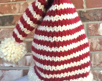 Christmas Hat Knitting Pattern