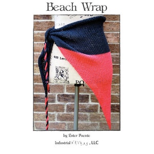 Beach Wrap Knitting Pattern Sarong image 4