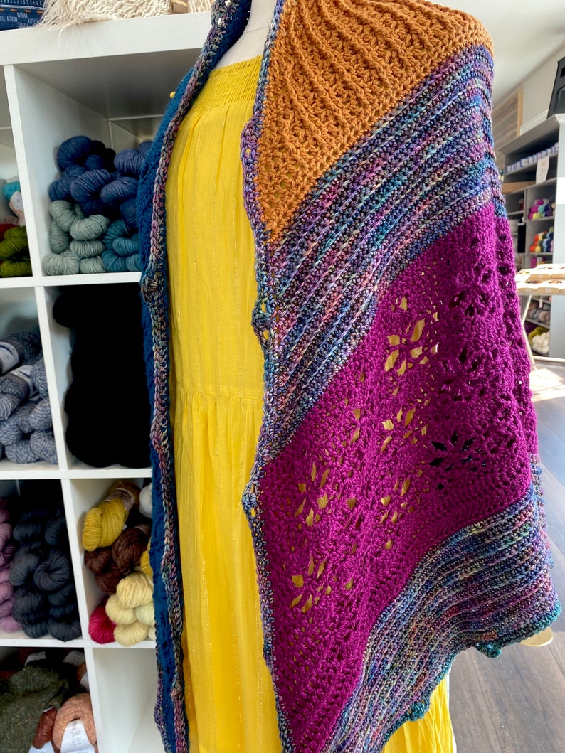 summer road trip shawl