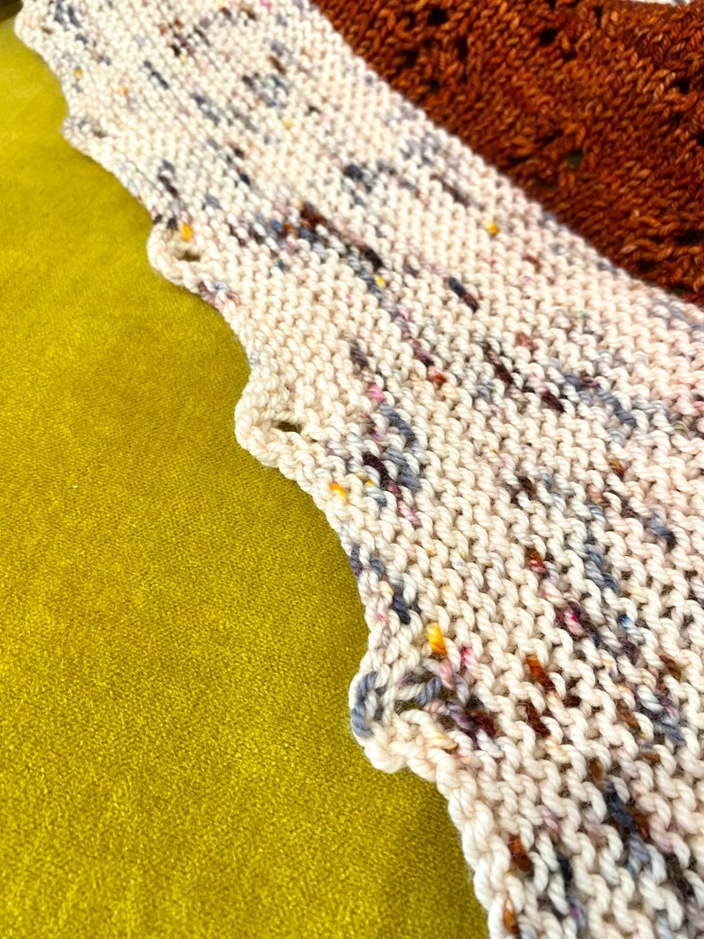 Knitting Shawl Pattern Road Trip Shawl Digital Download Etsy