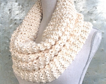 Infinity Scarf Cowl Knitting Pattern