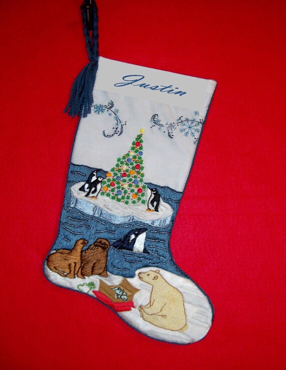 polar christmas stocking kit