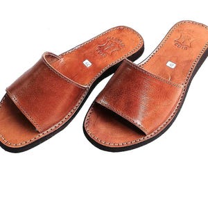 Women&#39;s leather sandals, handmade summer sandals