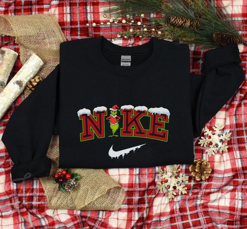 Christmas Nike Shirt - Etsy