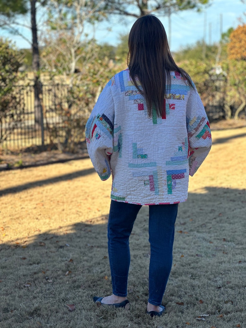 Quilted Coat / Quilted Jacket / Quilt Coat / Quilt Jacket / Etsy