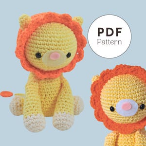 Amigurumi Pattern Lion