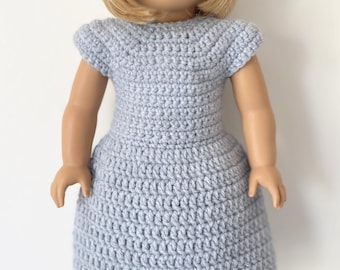 18 Inch Doll Basic Dress Crochet Pattern
