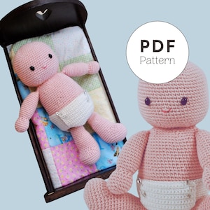 Amigurumi Pattern Baby Doll