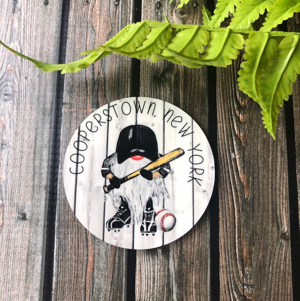 Cooperstown Baseball Souvenir Baseball Gift Etsy