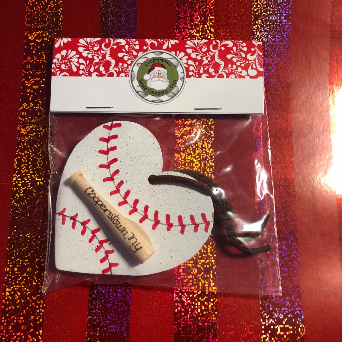 Baseball Player Valentine gift Heart of Baseball ornament Etsy