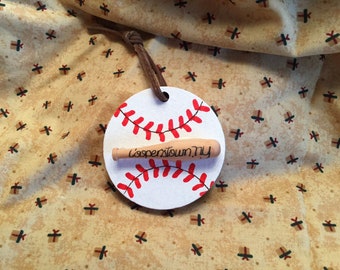 Cooperstown Baseball Ornament