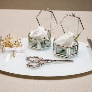 Set di vassoi per fidanzamento con margherite - Set di vassoi per anelli - Set di vassoi per caffè per sposo - Set di vassoi per fidanzamento con margherite, regalo di nozze, bomboniere