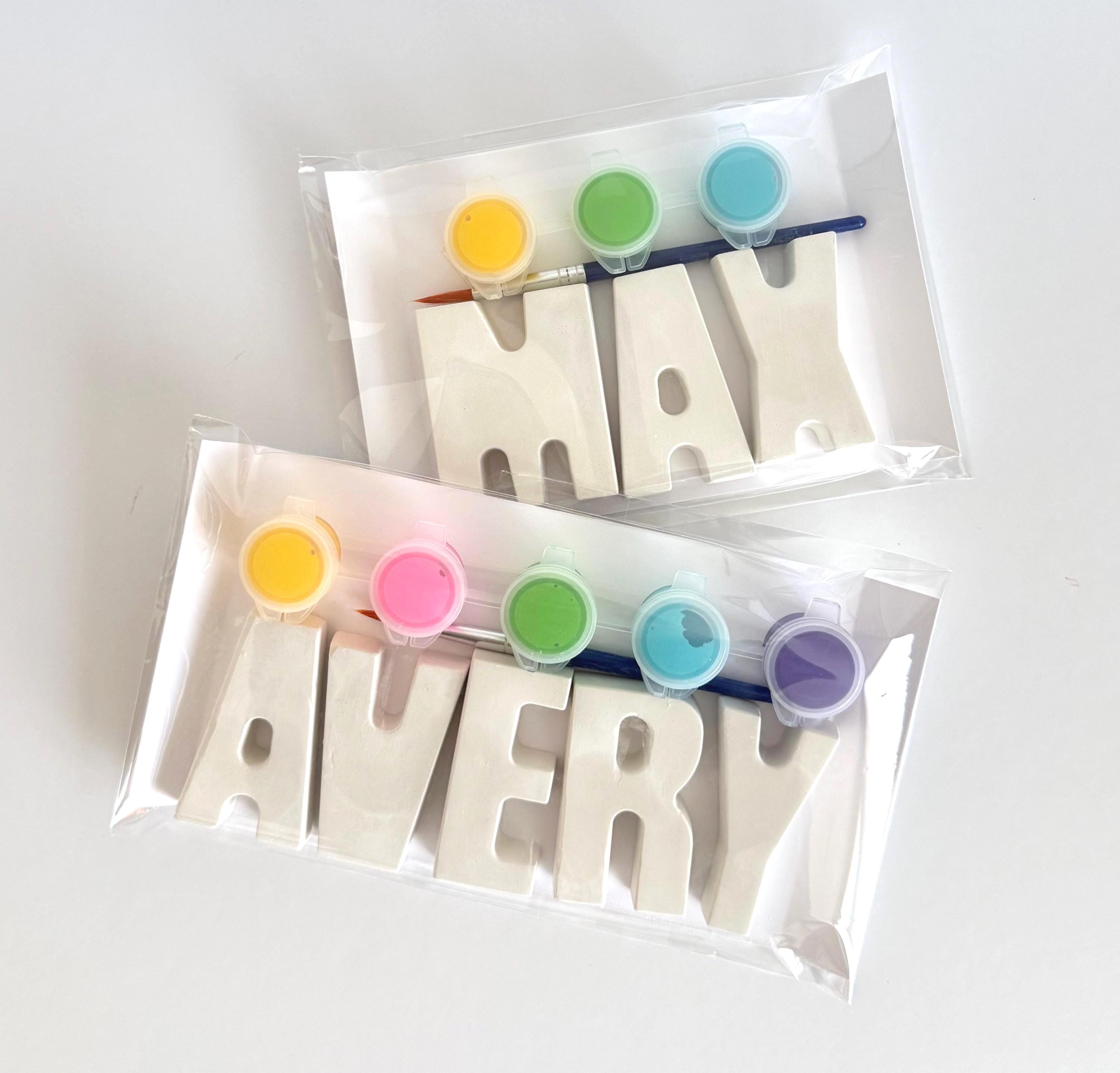Personalized Name Paint Kit – Custom Plaster Letters, DIY Craft for ...
