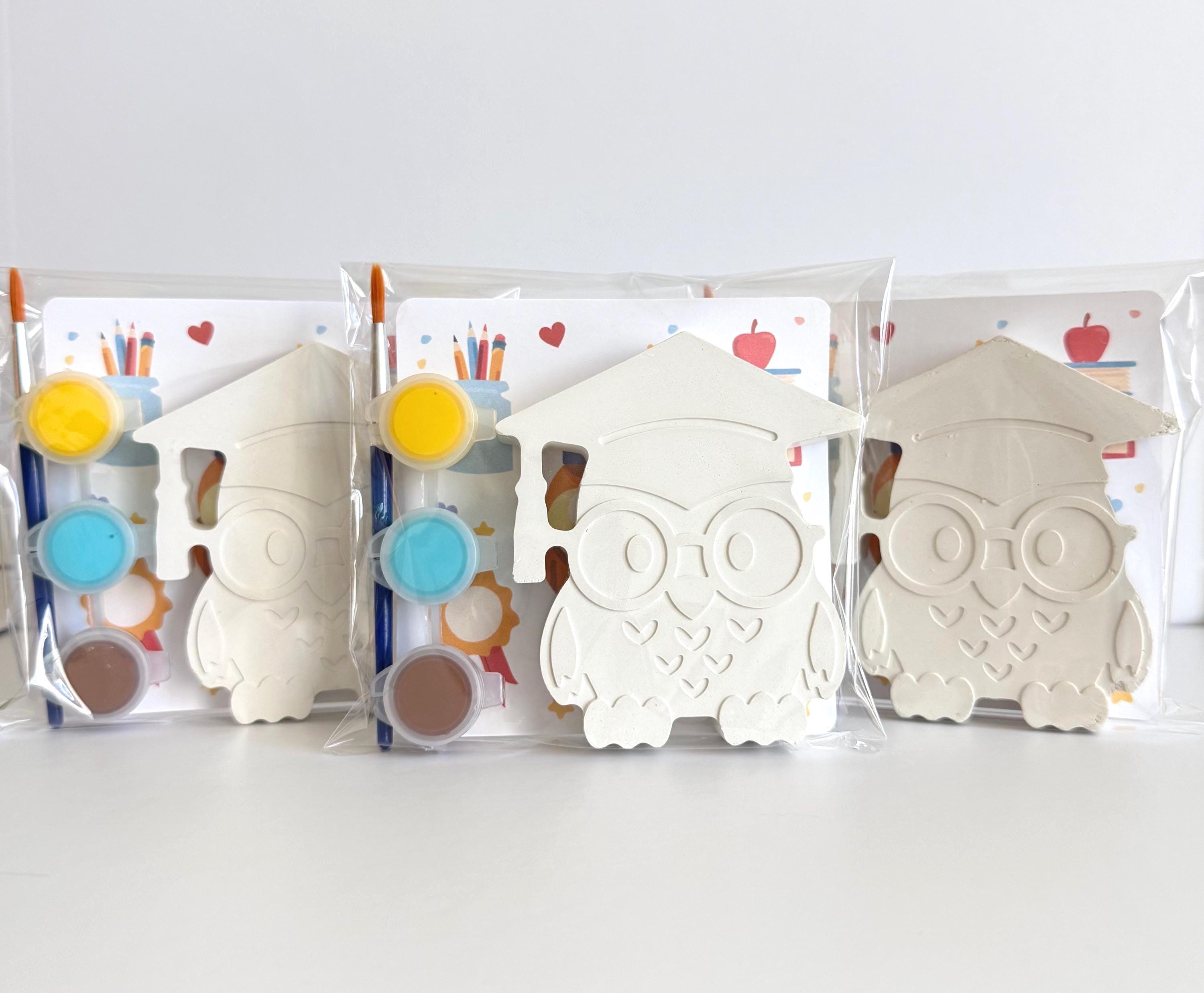 42 Creative Owl Crafts For Kids 13 Graduation Owl Paint Kit for Kids Last Day of School Craft Classroom…