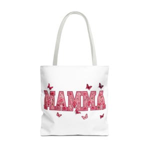 Mamma Tragetasche - Muttertagsgeschenk, Mom Life Tote, Mutterschaftsgeschenk, Einkaufstasche, Mamatasche, Babypartygeschenk