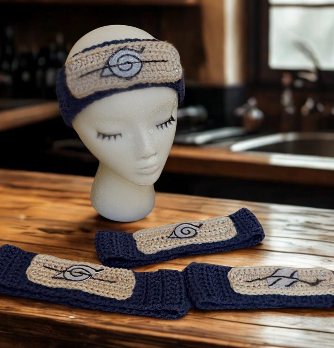 帽子 MAISON KINEMA Aran pattern hair band Maison Kinema】アラン柄のヘアバンドとニット帽、そして大好きな香り