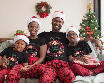 Custom Family Christmas 2025 Shirts, Personalized Holiday Matching T-Shirts Family, Xmas Vacation Tees, Memories Shirt, Cute Christmas Gift