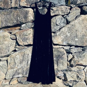 crushed velvet dress 90s Jenna Long Sleeve Open Back Cotton Mini Dress