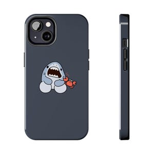 Cute Shark Phone Cases, Fun Phone Accessories, Gift for Kids, Unique Tech Gifts, Shark Lovers, Cute Animal Phone Cases, Phone Case