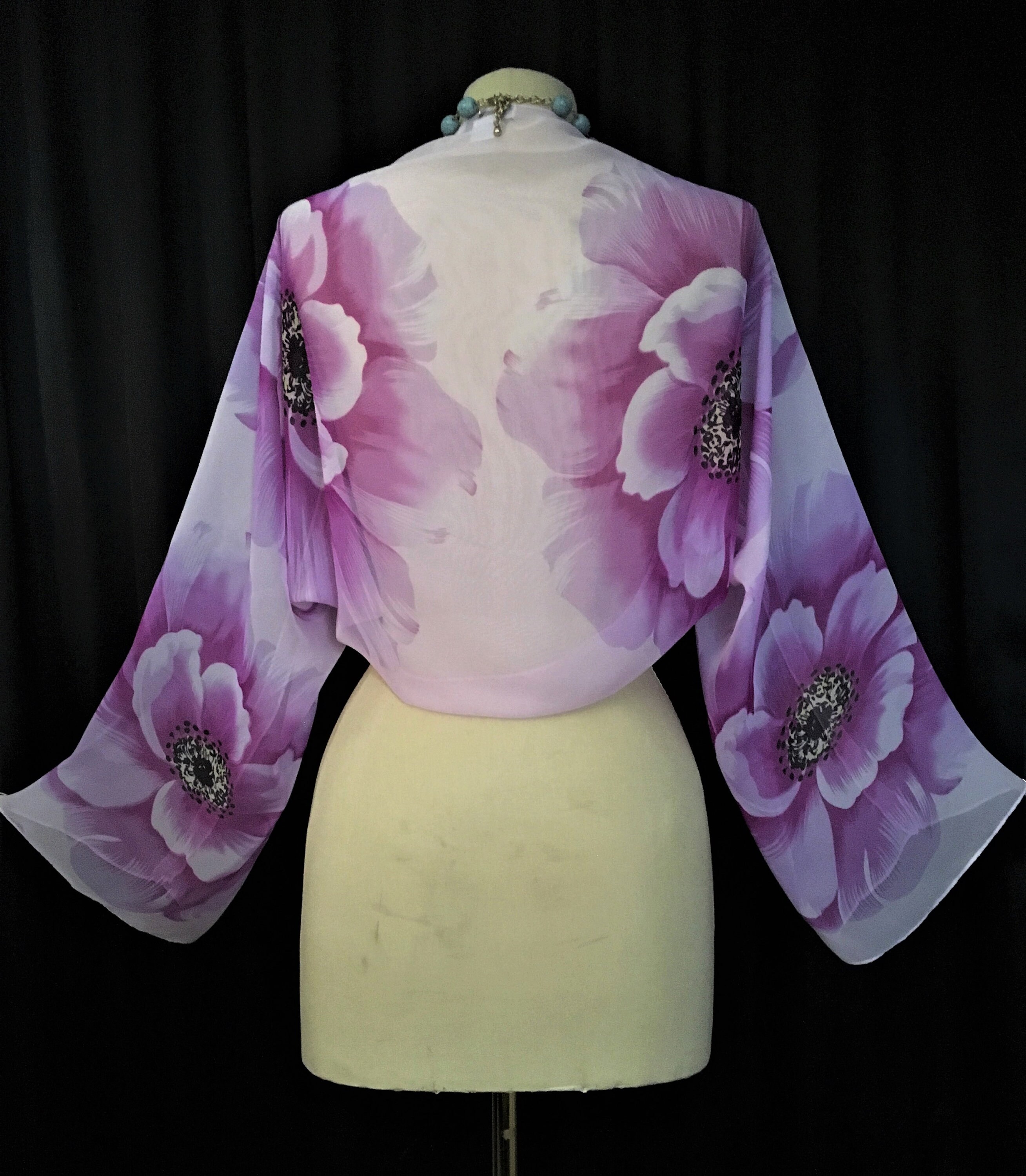 floral bolero jacket