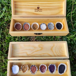 6 Natural Watercolors with Earth Pigments