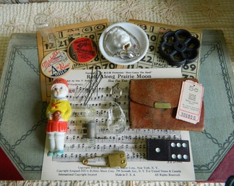 Vintage Assemblage Lot #1 - Collectibles - Craft Supplies