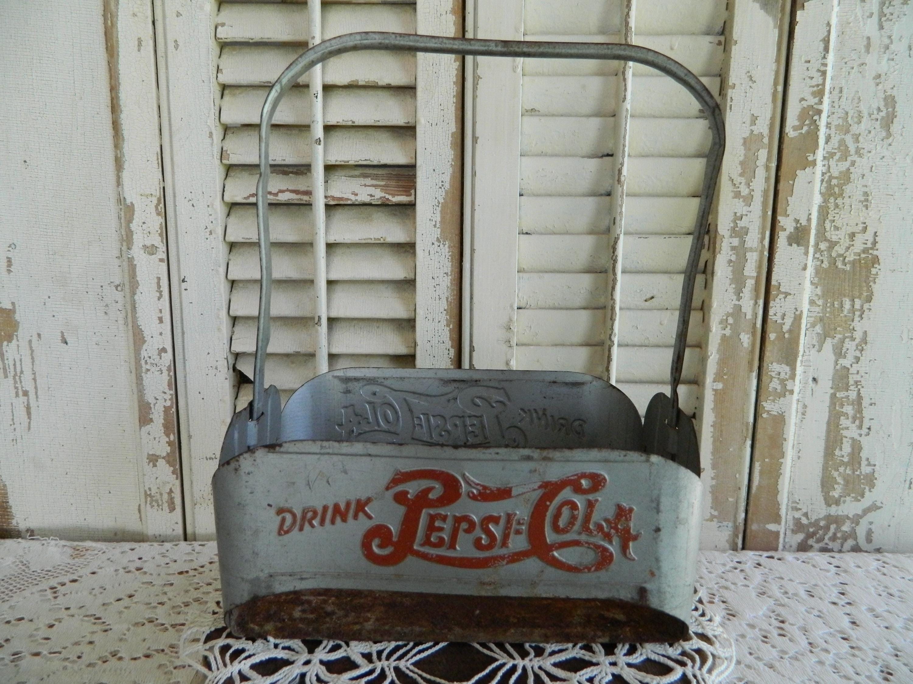 Metal Pepsi Bottle Carrier - Etsy