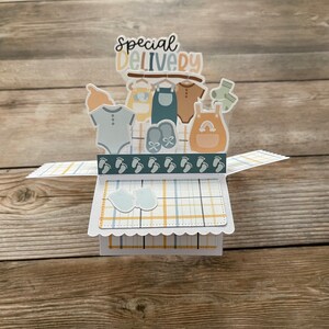Carte de naissance contextuelle 3D Box non spécifique au sexe l Couleurs sur le thème bohème l Livraison spéciale l Livraison gratuite aux États-Unis